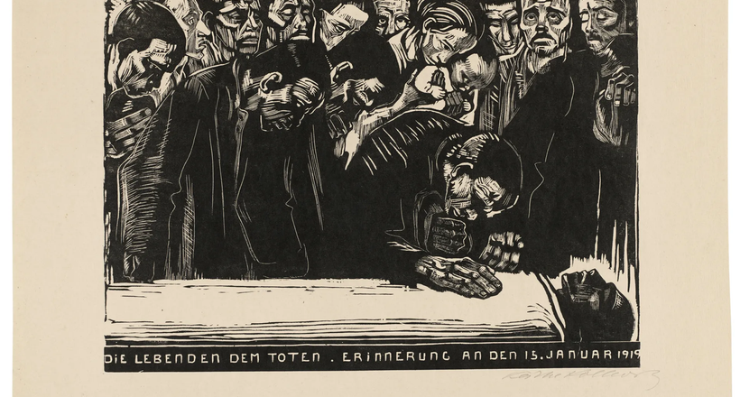Käthe Kollwitz phản ánh hiện thực qua những tác phẩm in và tranh vẽ u buồn