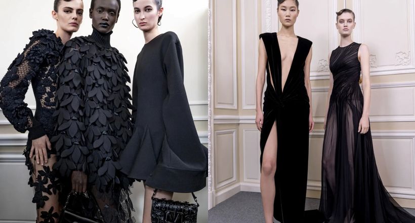 BST Valentino Thu Đông 2024: Khúc biến tấu quyền lực của màu đen
