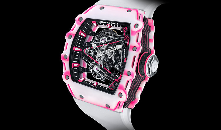 Dành riêng cho Golf - "The Pink Watch" Tourbillon RM 38-02 Bubba Watson