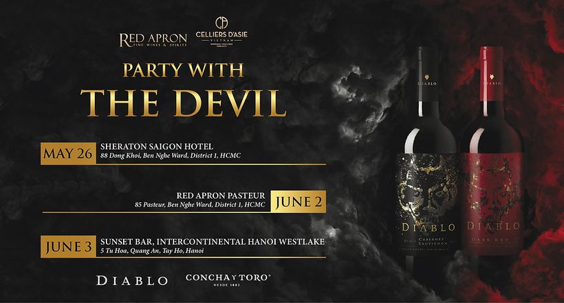 “Party with the Devil” - một trải nghiệm hoàn toàn mới mẻ cùng rượu vang Diablo