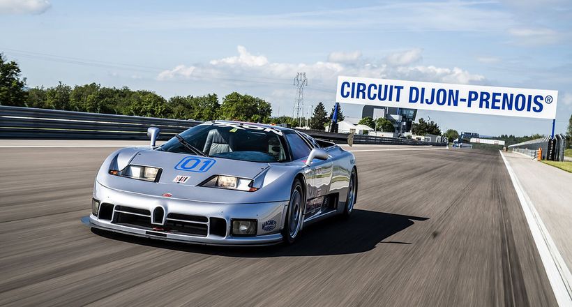 Bugatti EB 110 Sport Competizione trở lại đường đua sau 25 năm