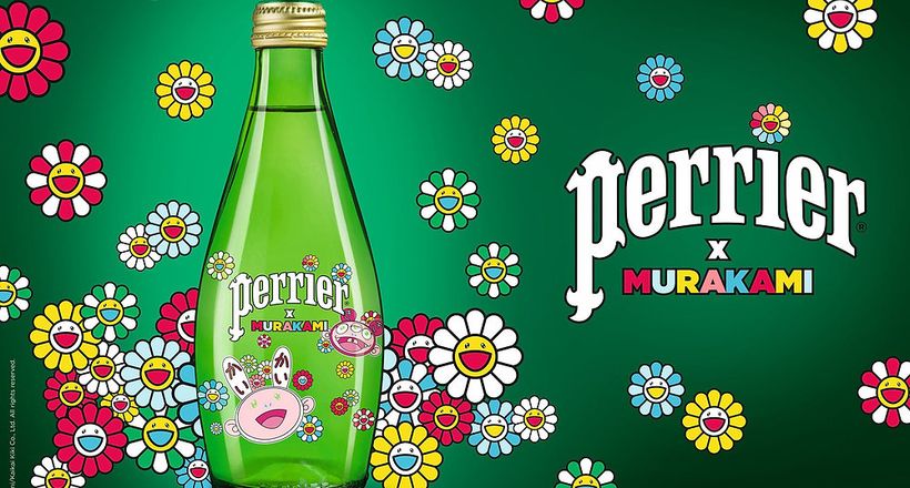 PERRIER® x MURAKAMI – màn collab đầy màu sắc của Takashi Murakami