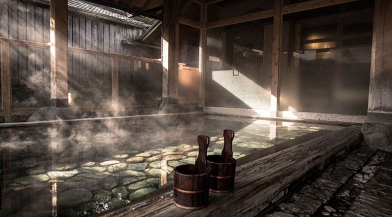 Trải nghiệm phòng tắm suối nước nóng thực tế ảo tại Nhật Bản