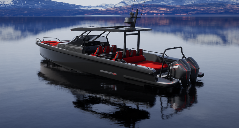 BRABUS Shadow 900 Black Ops - ca nô "siêu độ"