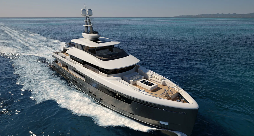 Hình ảnh đầu tiên về siêu du thuyền 41 mét Magnolia 2 của hãng tàu Thổ Nhĩ Kỳ