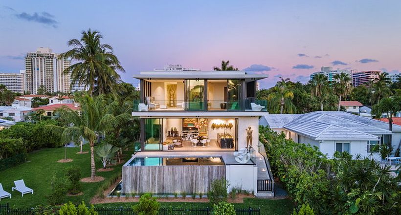 Hòa mình vào thiên nhiên với dinh thự sân golf do Choeff Levy Fischman thiết kế