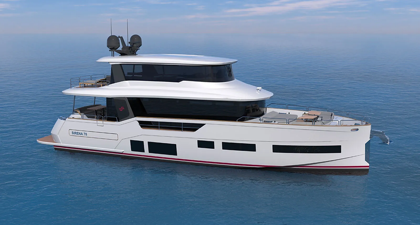 Sirena hé lộ mẫu du thuyền Sirena 78 mới sẽ ra mắt tại Triển lãm Cannes 2022