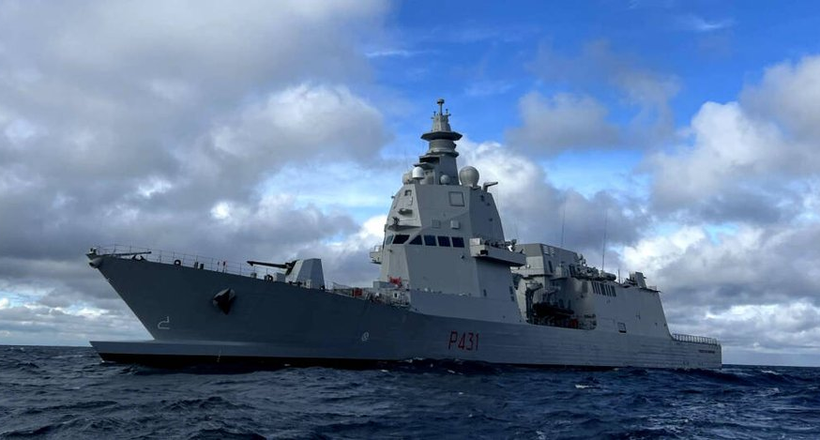 ITS Francesco Morosini phô diễn công nghệ ấn tượng trong thế hệ tàu chiến Ý mới