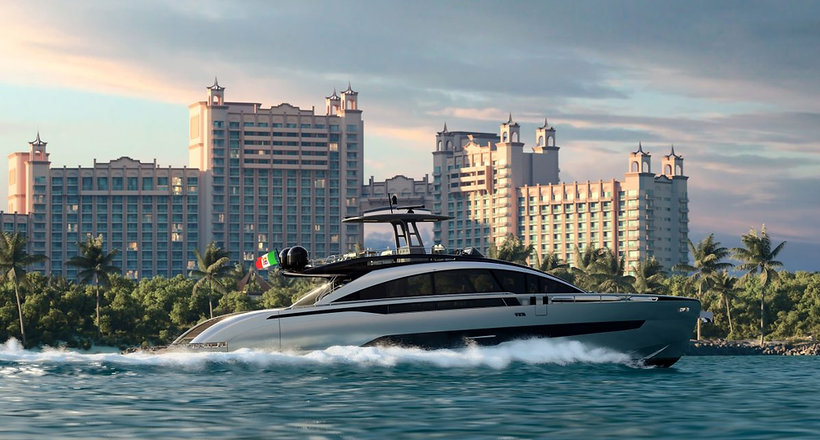 Thương hiệu Pershing tái xuất với dòng du thuyền 24 mét mới - GTX80