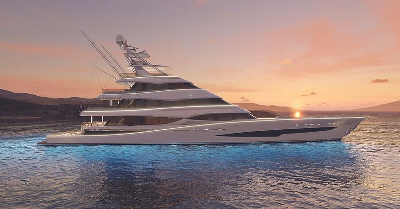 Ngày hạ thủy thuyền câu Project 406 của nhà Royal Huisman đang đến gần