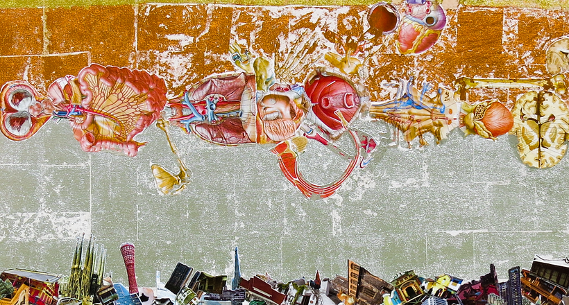 Triển lãm nghệ thuật collage "Dịch chuyển" của nghệ sĩ Mzung Nguyễn