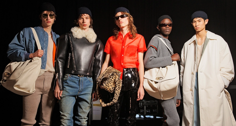 Dấu ấn minimalism đang thống trị BST Thu Đông Nam 2023 của Gucci