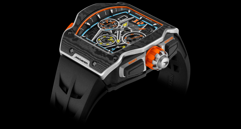 Phá vỡ giới hạn với RM 65-01 McLaren Automatic Split-Seconds Chronograph W1
