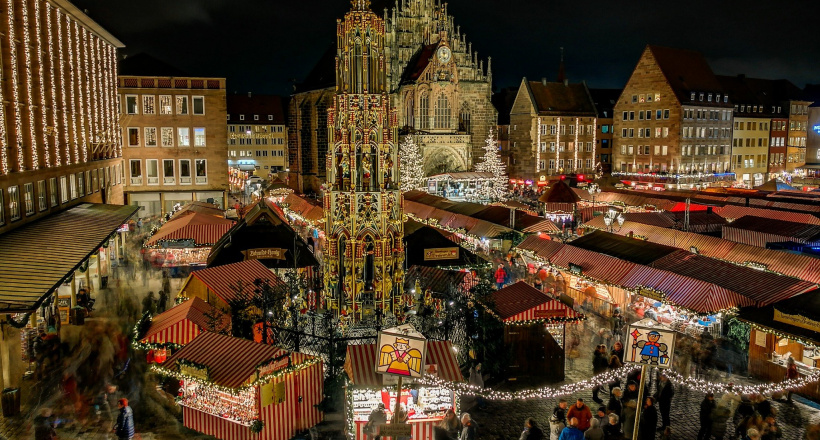 Khám phá những khu chợ Giáng sinh nổi tiếng thế giới