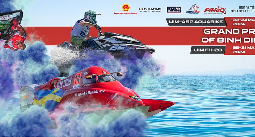 Grand Prix of Binh Dinh 2024 - Giải đua thuyền máy quốc tế đầu tiên có mặt tại Việt Nam
