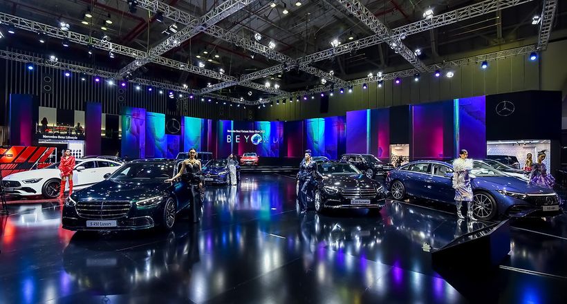 Mercedes-Benz tại VMS 2022: gian trưng bày ấn tượng & mẫu xe thuần điện mới