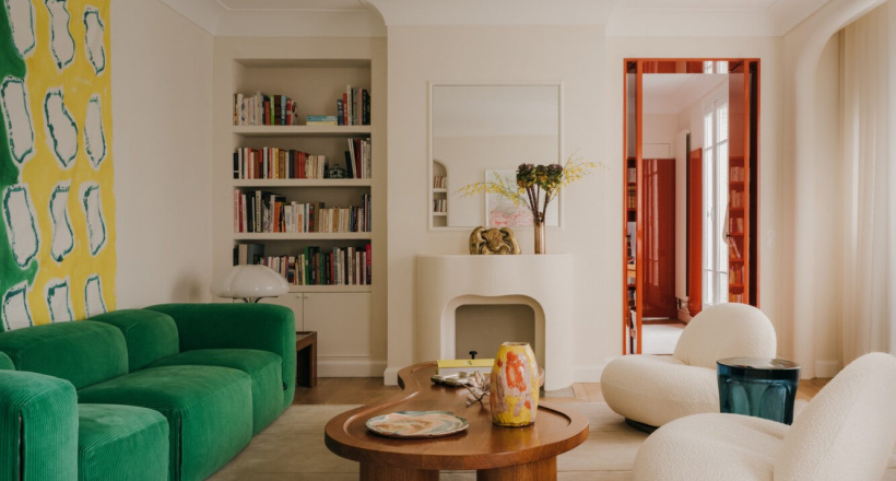 Căn hộ Turenne: Sự hài hòa duyên dáng giữa cổ điển và đương đại