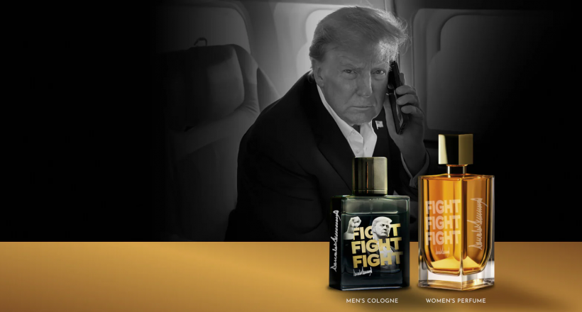 Ông Trump lại bán nước hoa