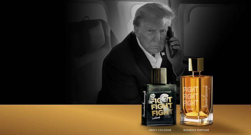 Ông Trump lại bán nước hoa