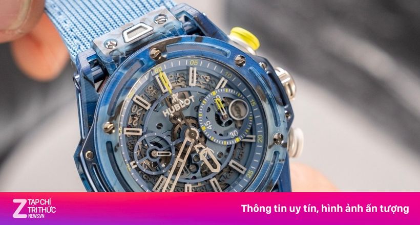 Đồng hồ 52.700 USD làm từ vợt tennis của Novak Djokovic