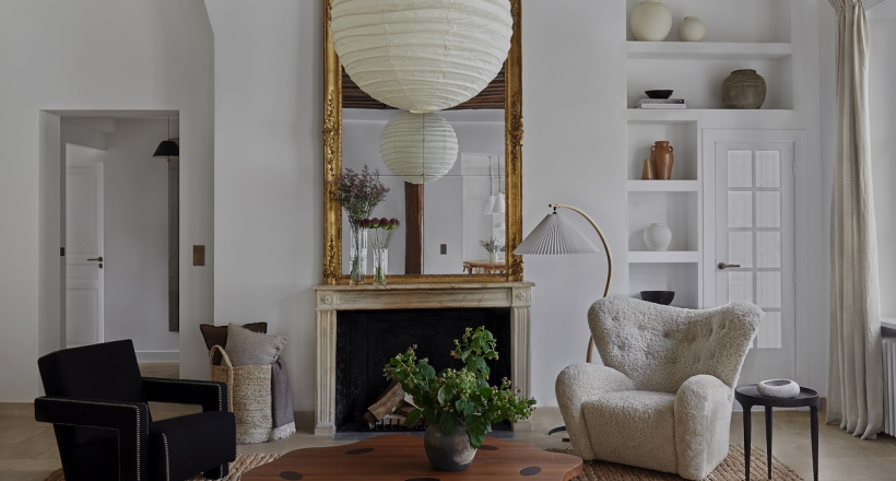 Căn hộ Paris: Sắc thái của mộc mạc và trang nhã