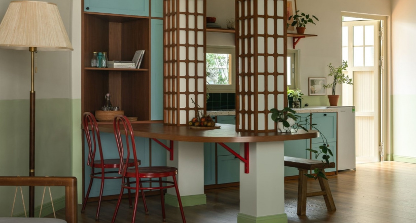 Căn hộ sân thượng cũ Hàm Nghi-Cải tạo chốn cư trú từ hoài niệm-IIN Studio