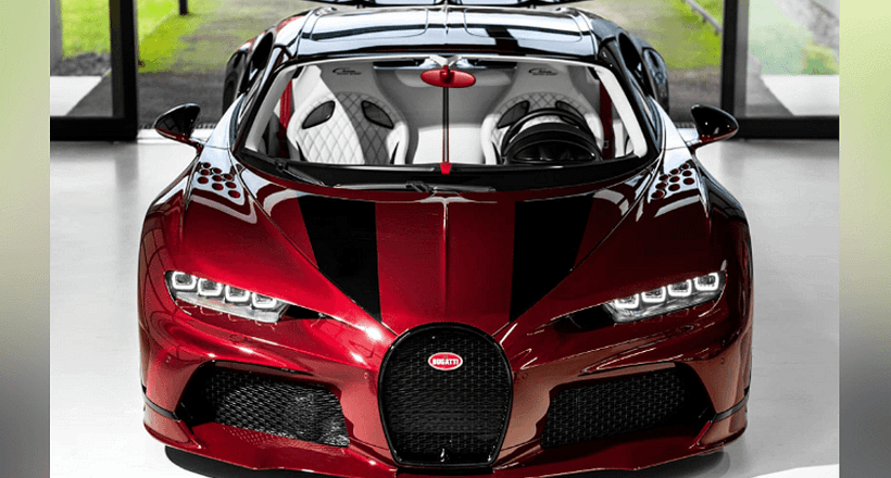 Bugatti Chiron Super Sport 'Red Dragon' tinh tế hoàn thiện bằng sợi Carbon màu đỏ
