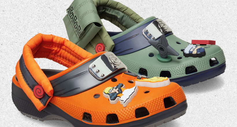 Thiết kế giày Naruto x Crocs tạo nên câu chuyện Anime gặp thời trang
