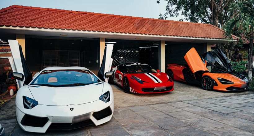 Bán Ferrari 488, đại gia An Giang chi tiếp hơn 30 tỷ mua về bộ ba siêu xe