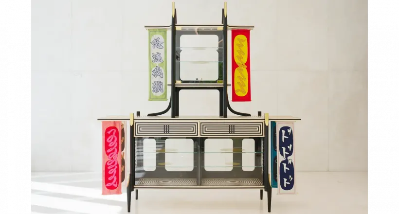 Tủ quần áo phong cách "ngựa vằn" từ Rio Kobayashi