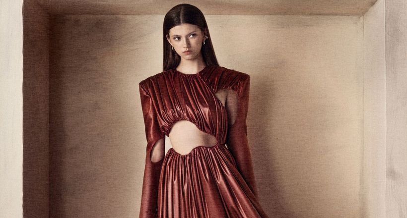 Phan Đăng Hoàng trở lại Milan Fashion Week với cảm hứng tranh lụa từ danh họa Lê Thị Lựu