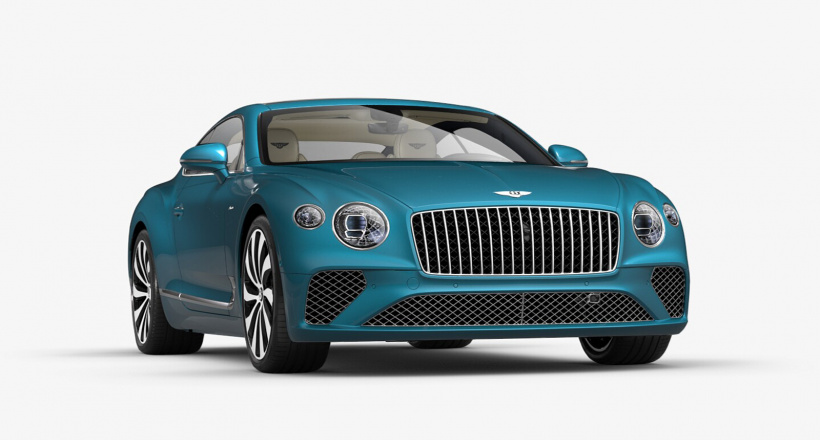Topaz Blue - sắc xanh ma mị trên chiếc Continental GT Azure V8