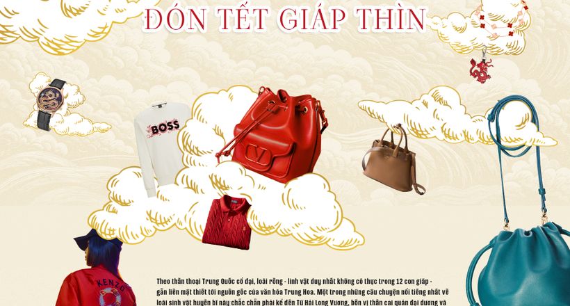 Celebrate Year of Dragon 2024: Họa nét long đằng vân đón Tết Giáp Thìn