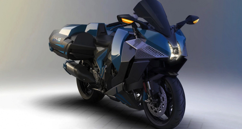 Sau mô tô hybrid, Kawasaki còn định tạo ra siêu sport touring chạy bằng hydro dựa trên Ninja H2 SX?
