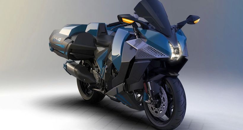 Sau mô tô hybrid, Kawasaki còn định tạo ra siêu sport touring chạy bằng hydro dựa trên Ninja H2 SX?