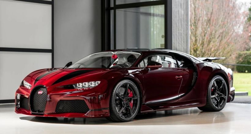 Bugatti bàn giao Chiron Super Sport lấy chủ đề năm Rồng cho một khách hàng tại Singapore