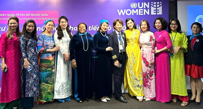CEO IPPG phát biểu tại diễn đàn của UN Women nhân ngày Quốc tế Phụ nữ