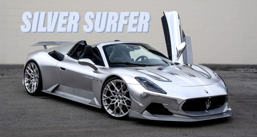 Bản độ Maserati MC20 lấy cảm hứng từ máy bay cổ điển
