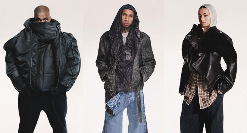 Charli XCX, Ye, Tyga làm mẫu cho Y/PROJECT Thu Đông 2024