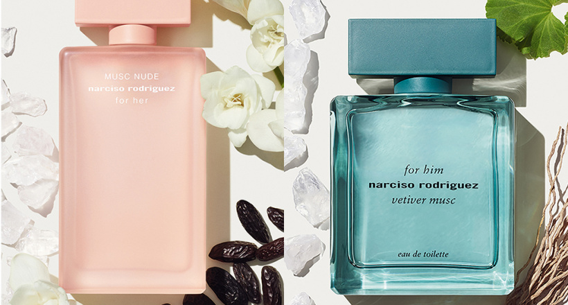 Nước hoa narciso rodriguez ra mắt hai dòng hương mới cho nam và nữ