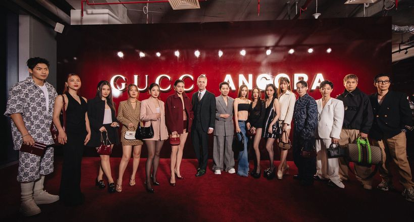 Hồ Ngọc Hà ,Chi Pu và dàn sao đình đám hội ngộ tại sự kiện GUCCI ANCORA