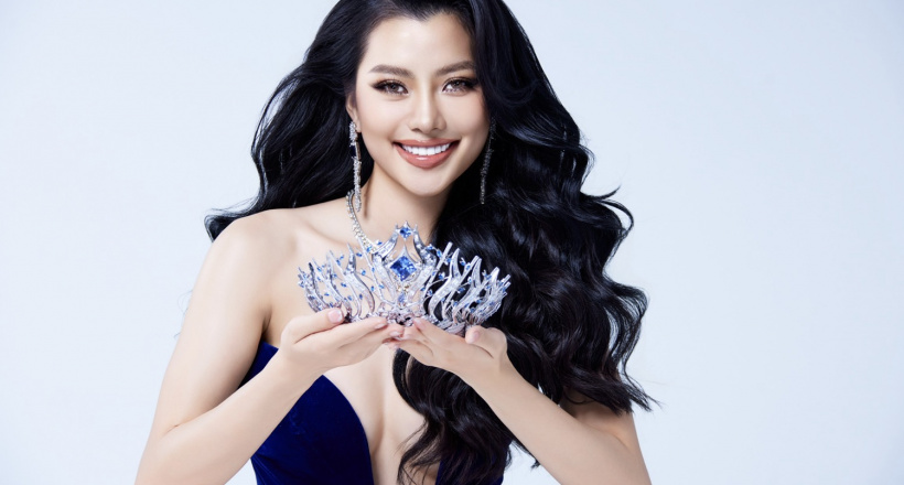 Á hậu Hoàng Nhung thực hiện bộ ảnh cùng Tiara – Miss Cosmo Vietnam 2023