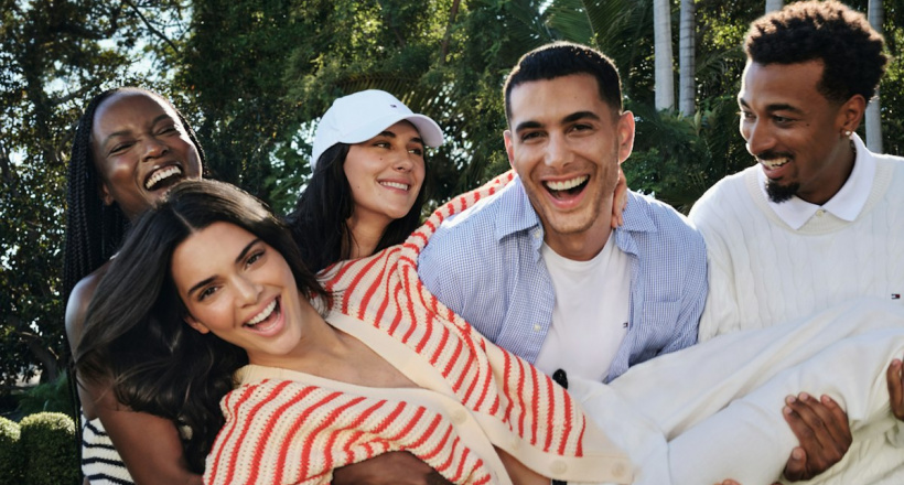 "Kendall Jenner và những người bạn" khuấy động chiến dịch xuân 2024 của Tommy Hilfiger