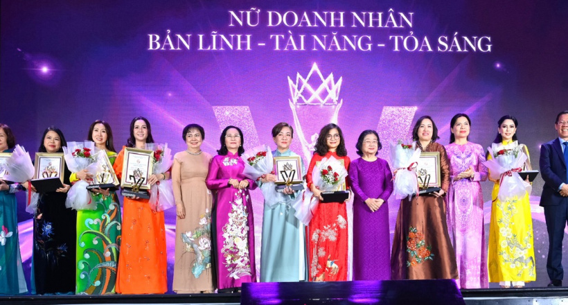 CEO Thuỷ Tiên là một trong 8 nữ doanh nhân xuất sắc được TPHCM vinh danh 2024