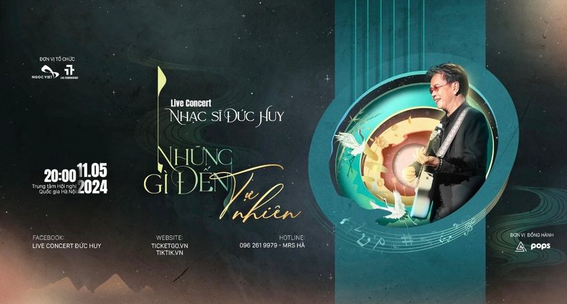 Đạo diễn “Sky Tour” và “Tri Âm” bắt tay nhạc sĩ Đức Huy làm concert