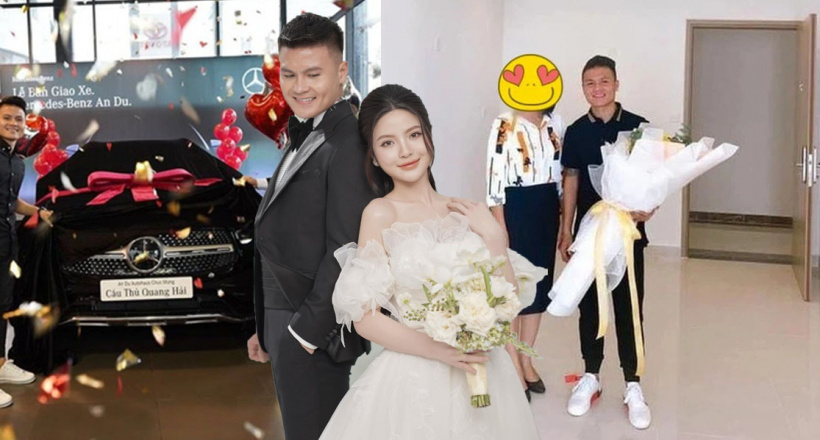 Khối tài sản "kếch xù" của Quang Hải và Chu Thanh Huyền khủng cỡ nào sau khi về chung nhà