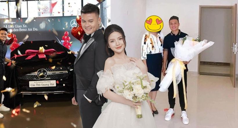 Khối tài sản "kếch xù" của Quang Hải và Chu Thanh Huyền khủng cỡ nào sau khi về chung nhà