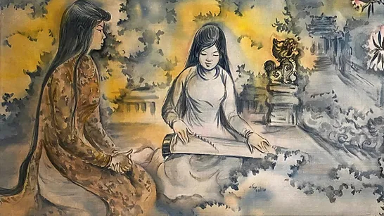 Triển lãm "Nhành Hương Xưa": Khám phá di sản của bậc thầy tranh lụa Tú Duyên