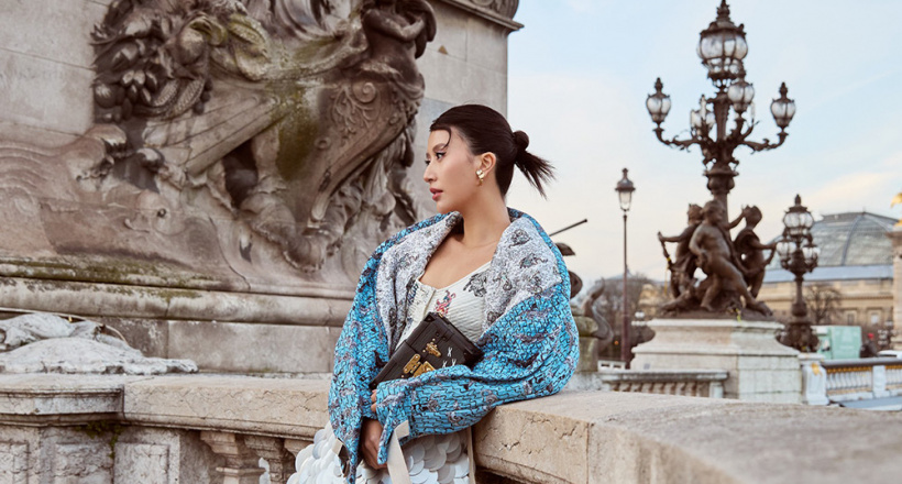 Quỳnh Anh Shyn là đại diện duy nhất từ Việt Nam tại Front Row Louis Vuitton