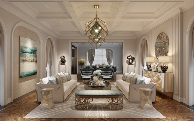 Mỹ nhân giàu nhất ''vũ trụ VTV'' khoe villa mới tậu: thiết kế sang xịn đến từng centimet, nội thất xa hoa như cung điện bên bờ biển